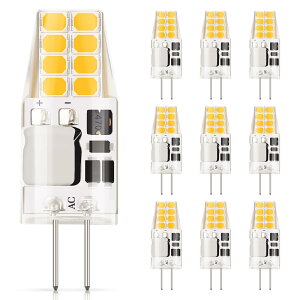 DiCUNO G4���� LED�d�� 3W 30W�n���Q���d������ 300lm �d���F 3000K LED���C�g AC/DC 12V �ȃG�l �S�����L�z�� �񒲌� 10����