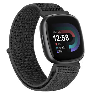 [Huamanlou] �R���p�`�u�� Fitbit versa 4/Fitbit versa 3/Fitbit Sense 2 Fitbit Sense �o���h�A�i�C�����X�|�[�c�o���h�u���X���b�g�ʋC�����߉\�Ȍy�ʌ����X�g���b�v���X�g�o���h�A�N�Z�T��