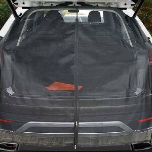 Temiry 車中泊 網戸 虫除けネット 170*150cm マグネット式 車用カーテン蚊帳 メッシュ 通気 マグネットカーテン 防虫ネット車中泊 カーテン 人気 車用網戸 軽自動車 SUV用 蚊帳 取付簡単 ブラック