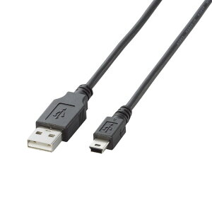 GR USBP[u yminiBz USB2.0 (USB A IX to miniB IX) m[} 1m ubN U2C-M10BK