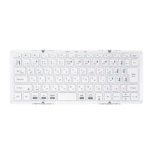 MOBO L[{[h MOBO Keyboard2 Bluetooth 5.1 {z USB-C ܂肽݌^ pP[XX^ht Vo[/zCg AM-K2TF83J/SLW