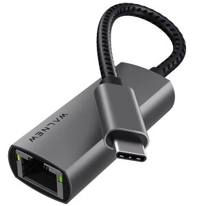 Type-C LAN A_v^[AWALNEW LLANϊA_v^[ 1000Mbps USB-C to RJ45 MKrbg C[Tlbg LANlbg[NA_v^[ USB Type C C[Tlbg A_v^[ Thunderbolt 3MacBook Pro/Air,Surface,Think