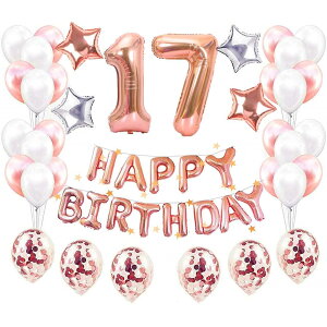 17 aD  80CMu17vo[ gݍ킹 uHAPPY BIRTHDAYvoi[ nbs[ o[Xf[ [YS[h n[gD ᕗD ̕D a fR[V 48 ([Y