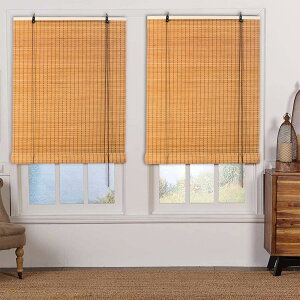Yitian Bamboo Art �|������ ��88×��180cm 2�{�Z�b�g �|�����[���X�N���[�� �� ���� �a�� �m�� ���� �Ռ��ՔM �ډB�� ���ʂ� ���[���A�b�v�@�\�t�� �x�[�W��