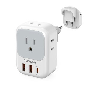 ؍ ϊvO c^Cv TESSAN ܂肽ݎ C^ COϊvO ؍ RZg ϊvO 4AC 1USB-C2USB-A ϊ dϊA_v^[ hCc xgi ^C[bp C^