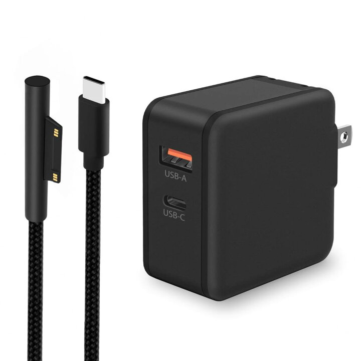 楽天市場】Surface 充電器 65W サーフェス 充電器 PD対応 Surface 充電 