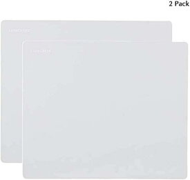 大きい シリコンマット キッチン 耐熱 調理台保護マット 2枚セット 食事マット 防水 滑り止め 「-40℃-200℃」「50*40cm」断熱 テーブル マット 保護マット