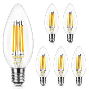 DiCUNO LEDd E17 VfAd 40W` dF 4W tB g 2700K 400lm GW\d S NA^Cv PSEF C35 g XC^ ȃGl Ή 6