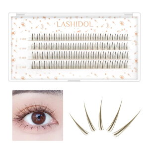 LASHIDOL �������܂� �}�c�G�N �Z���t ���܂� �i�`������ �l�C DIY ���܂� �ȒP 9�`12 mm�i���j(A�^���܂� �Z�b�g, �u���E��)