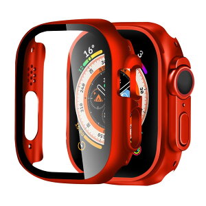 BELIYO Apple Watch P[X Series ultra/ultra2 49mm Ή Ab vEHb` Jo[ KX {Ɏq LYh~ Ab vEHb` P[X PCf ̌^ Apple Watch Jo[ Sʕی d\ (49mmC