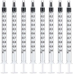 シリ ンジ 1ml 工業・ホビー用シリ ンジ ペットの給水や餌やり1ml 50本セット (50)