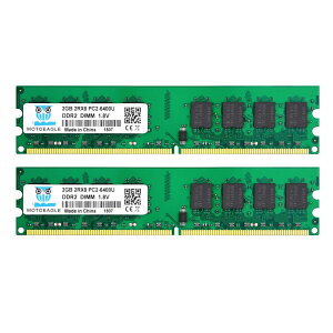 DDR2 800 PC2-6400 4GB (2GB×2) fXNgbvPCp 2Rx8 1.8V 240 Pin CL6 Non-ECC DIMM Ή