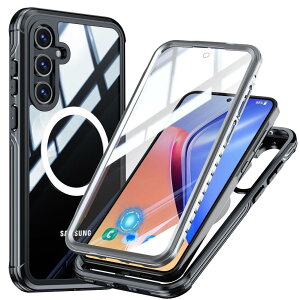 MNV[ A55  P[X NA Samsung Galaxy A55 5G / SC-53E / SCG27 p tJo[ wFؑΉ OURJOY X}zP[X Jo[ 360°Sʕی ČRMILKi擾 ϏՌ Ռh VR y E