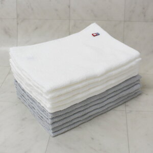 フェイスタオル 今治 速乾 タオル 10枚セット 今治タオル 短め 小さめ 綿 薄手 毛落ちしない 薄い まとめ買い 送料無料 タオル ドット 水玉 おしゃれ ギフト かわいい 部屋干し 速乾タオル 綿1