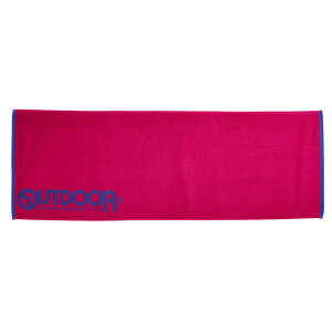 【2枚以上送料無料】スポーツタオル ブランド ギフト 【個包装無料】 ロング フェイスタオル まとめ買い かわいい おしゃれ 部活 卒業 記念品 プレゼント OUTDOOR アウトドア マフラータオル