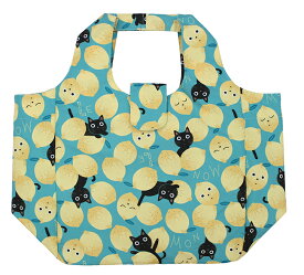 エコバッグ たまちゃん Lサイズ 大容量 折りたたみ コンパクト マチ広 猫 グッズ かわいい ノアファミリー ねこ お買い物袋 ネコ 丈夫 プリント たまちゃんのエコバッグ 母の日 ホワイトデー プレゼント ギフト 送料無料 ねこ 黒猫 猫雑貨 猫の日 2025