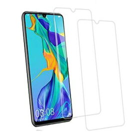 【2枚セット】KPNS 日本素材製 強化ガラス HUAWEI P30 lite 用 ガラスフィルム 旭硝子製 の強化ガラス カバー 保護フィルム