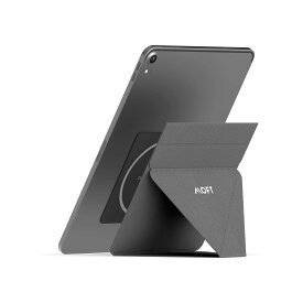 MOFT X 【新アップグレード版】iPad mini6 (2021)サイズ 7.9~9.7in 9.7~12.9in 2サイズ タブレットスタンド iPad Pro Mini 2021 2022 iPad Pro 7.9~9.7 9.7~12.9インチ 対応 (9.7~12.9インチ(磁力吸着タイプ), クール グレー)