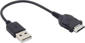 オーディオファン FOMA 3G用 USB充電ケーブル データ転送対応 携帯電話（ドコモ・ソフトバンク）用 約10cm