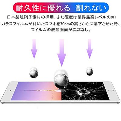 楽天市場】iPad Mini / Mini2 / Mini3 ガラスフィルム ブルーライト