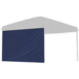 FIELDOOR タープテント 3.0m×3.0m 専用サイドシート(横幕) ウォールスクリーンタイプ (ブルー) スチール製・アルミ製共通(G3モデル)