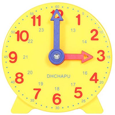 楽天市場】学習時計 生徒用 【知育玩具 算数教材 時間 Student Clock