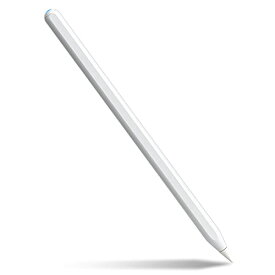 【2023最新型 ワイヤレス磁気充電】USGMOBI タッチペン iPad専用 ペンシル iPadペン 磁気吸着充電 パームリジェクション機能 傾き検知 超高精度 高感度 遅延なし 極細 スタイラスペン 12.9インチiPad Pro（第3/4/5/6世代）/11インチiPad Pro/iPad Air（第4/5世代）/iPad