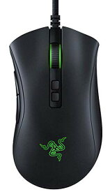 Razer DeathAdder V2 ゲーミングマウス 右手エルゴノミック形状 Focus+センサー 20000DPI 軽量82g 光学スイッチ 8ボタン 柔らかい布巻ケーブル Chroma 【日本正規代理店保証品】 RZ01-03210100-R3M1