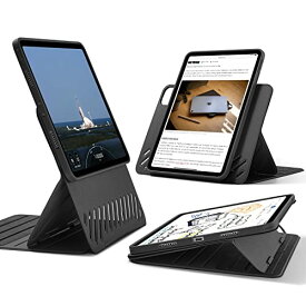 ESR iPad Pro 11インチ ケース (第4/3/2/1世代) 2022/2021/2020/2018対応 頑丈な保護 取り外し可能なマグネットカバー 調整可能な縦/横向きスタンド リフトアップ画面 9 つのスタンド角度 Shiftシリーズ ブラック