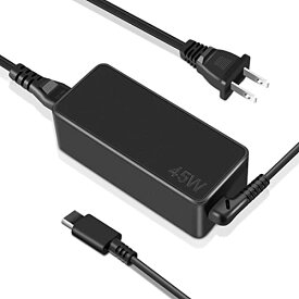 ノートパソコン交換用充電器 aifulo 45W USB-C ACアダプター PD対応 20V 2.25A Type-C 電源アダプター レノボ/Lenovo chromebook thinkpad yoga ideapad交換用充電器 MacBook Dell HP ASUS Acer 汎用交換用電源 タイプc 充電器