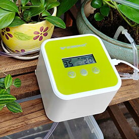 アップグレード 自動散水タイマー DIY 30天 プログラム可能 灌漑システム 室内植物 温室 散水システム USBや電池駆動