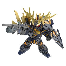 SDガンダムクロスシルエット 機動戦士ガンダムUC ユニコーンガンダム2号機バンシィ（デストロイモード）＆バンシィ・ノルン パーツセット 色分け済みプラモデル