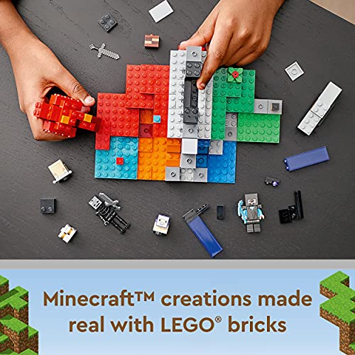 楽天市場】レゴ(LEGO) マインクラフト 荒廃したポータル 21172
