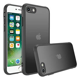iPhone SE ケース 第2 / 第3世代 iphone 8 / 7 スマホカバー 耐衝撃 指紋防止 滑り止め マット半透明 黄ばみなし レンズ保護 米軍MIL規格アイフォン SE3 SE2 7 8 用カバー 4.7インチ PinLiSheng (iPhone SE2 / SE3 /8 /7