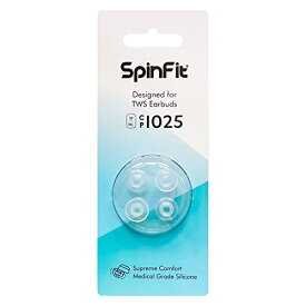 SpinFit スピンフィット CP1025 完全ワイヤレスイヤホン向けイヤーピース 医療用シリコンを採用 (ML/Mサイズ各1ペア)