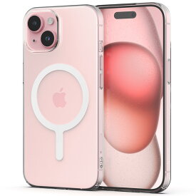 【空気のような薄さ】Sinjimoru iPhone MagSafe用スマホケース、1mmの超薄型 マグセーフ対応iPhoneケース マグネット内蔵 ワイヤレス充電対応 iPhone15 14 13 12シリーズ対応 クリアケース。M-AiroFit Basic for iPhone 15