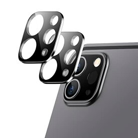 RA:ESR カメラフィルム iPad Pro 12.9/11インチ (2022/2021/2020) 対応 9H 強化ガラスレンズ保護 傷防止 HDクラリティ 3D フルカバー 2枚入り