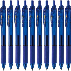 RAぺんてる ゲルインキボールペン エナージェルS 0.7mm 青 10本 BL127-C
