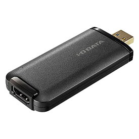 RAアイ・オー・データ USB HDMI変換アダプター [4K対応] ライブ配信 テレワーク Web会議 キャプチャーボード UVC mac対応 日本メーカー GV-HUVC/4K