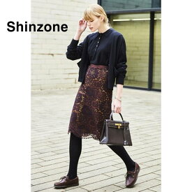 THE SHINZONE｜ザ シンゾーン sale セール40%off レーススカート/18AMSSK56 サイズ：34 - 36 カラー：ブラウン