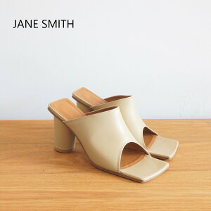 JANE SMITH�b�W�F�[���X�~�X Square Toe Sandals/#217L �T�C�Y�F35.5 - 37.5 �J���[�F�x�[�W��