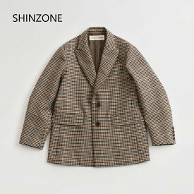 THE SHINZONE ザ シンゾーン　Plaid check jacket/22AMSJK04 サイズ：34 - 36 カラー：ベージュ
