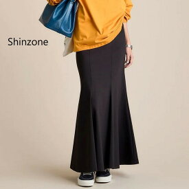 THE SHINZONE ザ シンゾーン sale セール30%off 　Stretch marmaid skirt ストレッチ　マーメイド　スカート/23MMSSK04 サイズ：SO - MO カラー：ブラック