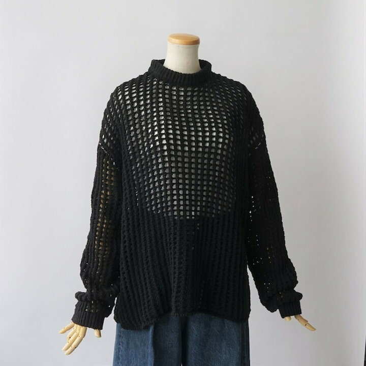 楽天市場】JANE SMITH｜ジェーンスミス 3G GRID MESH CREW KNIT /23SKN 