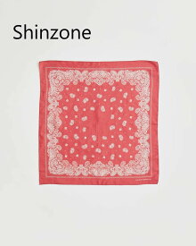 THE SHINZONE｜ザ シンゾーン BANDANA SCARF/23AMSIT05 サイズ：free カラー：全2色 レッド ネイビー