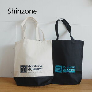 THE SHINZONE �U �V���]�[��MARITIME MUSEUM TOTE 24SMSIT03 �T�C�Y�Ffree �J���[�F�S2�F �G�N�����[ �u���b�N