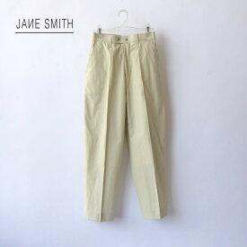 JANE SMITH | ジェーンスミス　washed cottonbroad cinch buckle slacks202L サイズ：36 - 38 カラー：クリーム