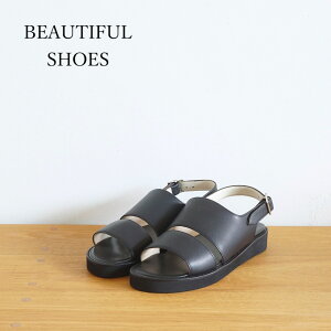 BEAUTIFUL SHOES/�r���[�e�B�t���V���[�Y�EBACK BELT SANDALS�iHARDNESS60 SOLE�j �T�C�Y�F22.5 - 24 �J���[�F�u���b�N
