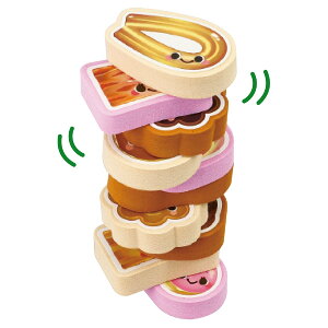 EVAぐらぐらドーナツタワー バランス バランスゲーム 玩具 あそび ゲーム 誕生日プレゼント 子供 おもちゃ 男の子 女の子 誕生日 プレゼント 小学生 知育玩具 知育おもちゃ 玩具 知育 おもち