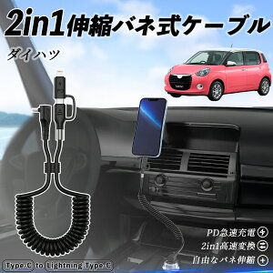 y|Cg10{ z_Cnc _Cnc u[ 2in1 USB-A USB-C CgjOP[u J[R[h MFiF Apple Carplay Android Auto iPhone [dP[u PD 27W/60W }[d f[^] Lk 